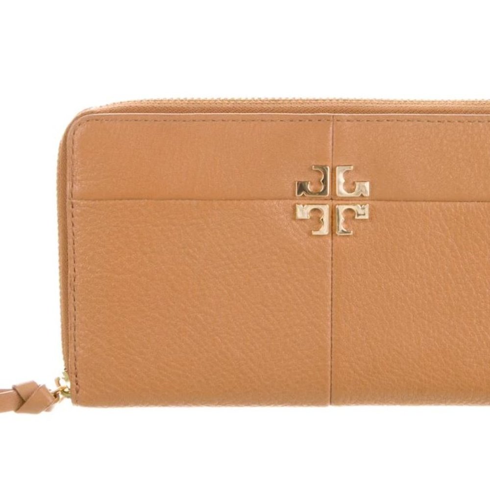 Tory Burch continental wallet-Tiger's Eye